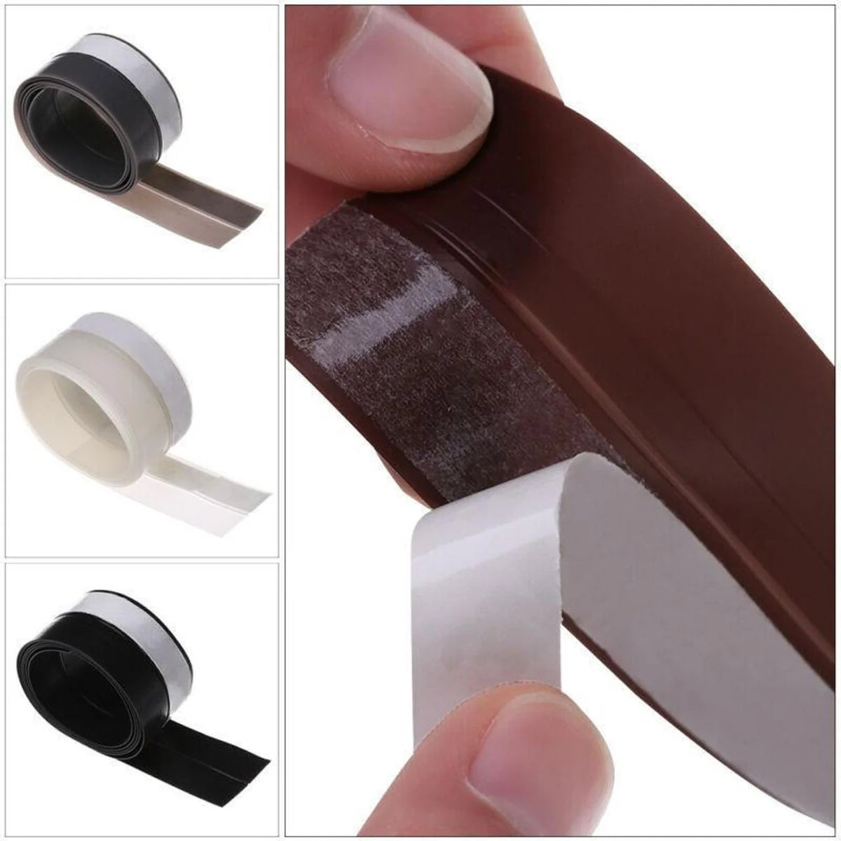 Door Seal Strip 5m – Self-Adhesive Weather Stripping for Drafts and Moisture Control 4