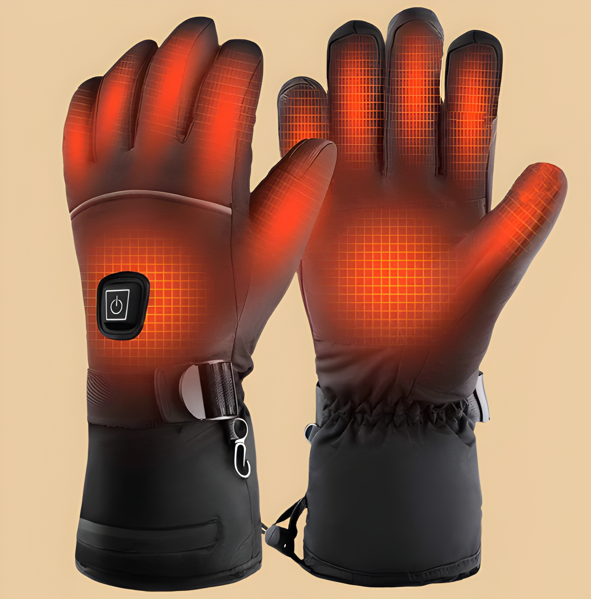 Heated Gloves for Winter – Adjustable Heat, Water-Resistant, Ideal for Outdoor Activities 0