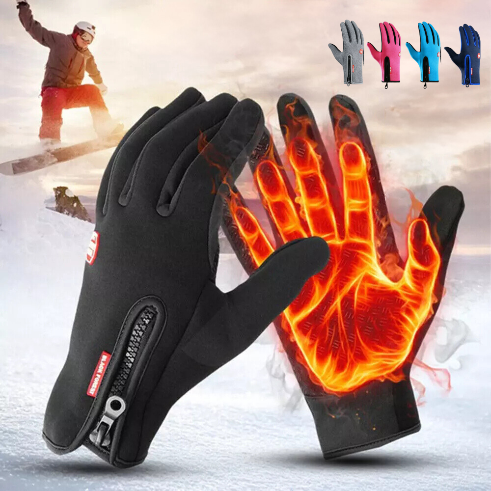 Heated Winter Gloves for Men and Women – Waterproof, Touchscreen, Insulated for Outdoor Sports 0