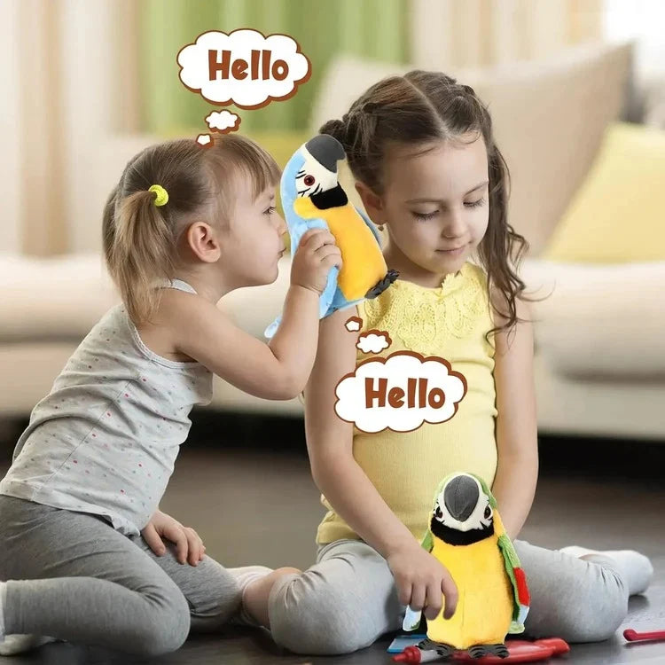 Interactive Talking Parrot Plush Toy – Counting and Music for Early Learning 4