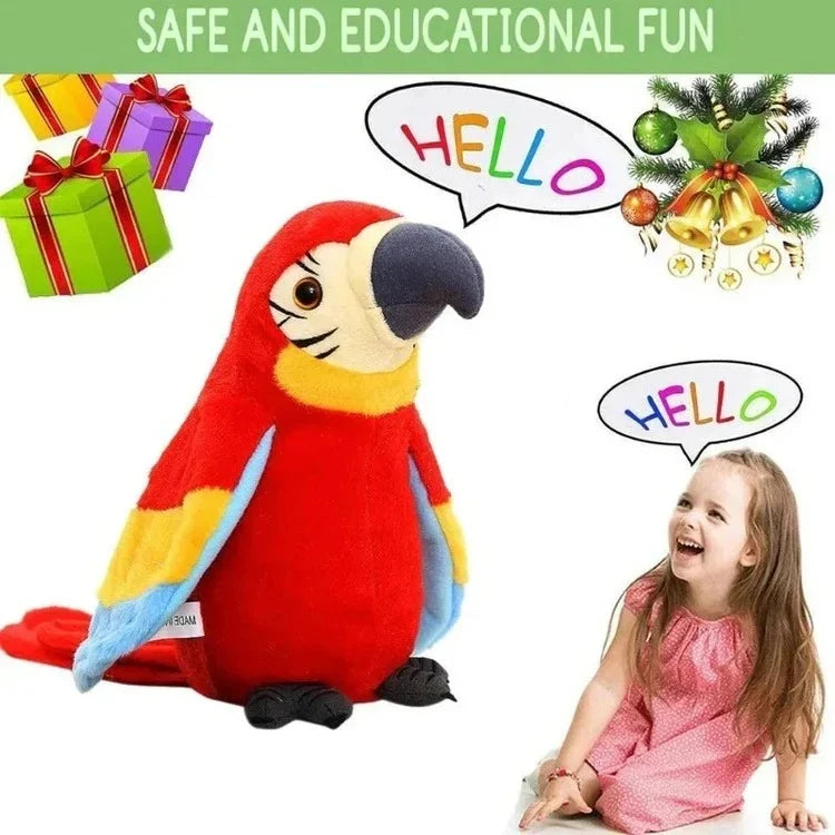 Interactive Talking Parrot Plush Toy – Counting and Music for Early Learning 6
