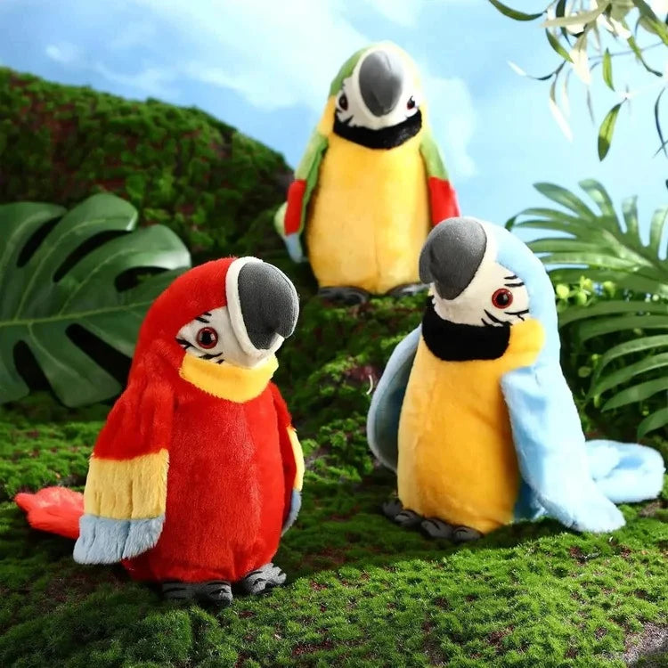 Interactive Talking Parrot Plush Toy – Counting and Music for Early Learning 7