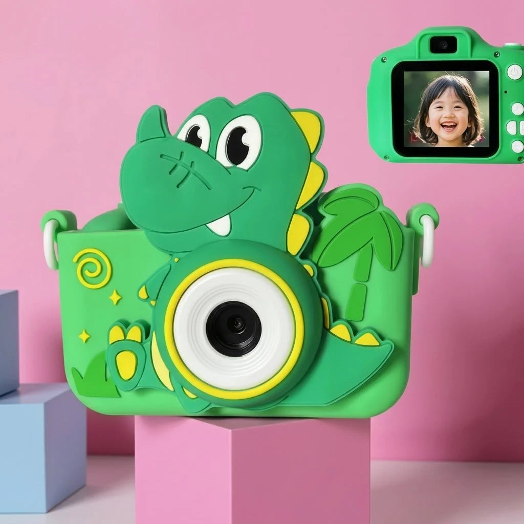 Kids Camera with Dual 30MP Lenses – Digital Camera for Preschoolers with 32GB Memory Card 5