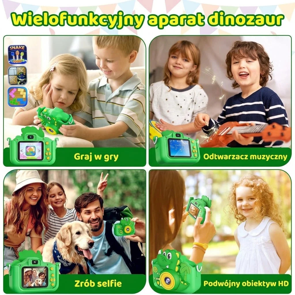 Kids Camera with Dual 30MP Lenses – Digital Camera for Preschoolers with 32GB Memory Card 6