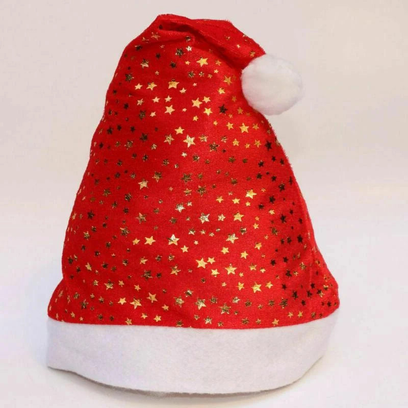 LED Santa Claus Hat with Changing Lights – Plush Christmas Accessory for Adults and Kids 4