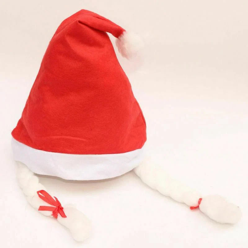 LED Santa Claus Hat with Changing Lights – Plush Christmas Accessory for Adults and Kids 5