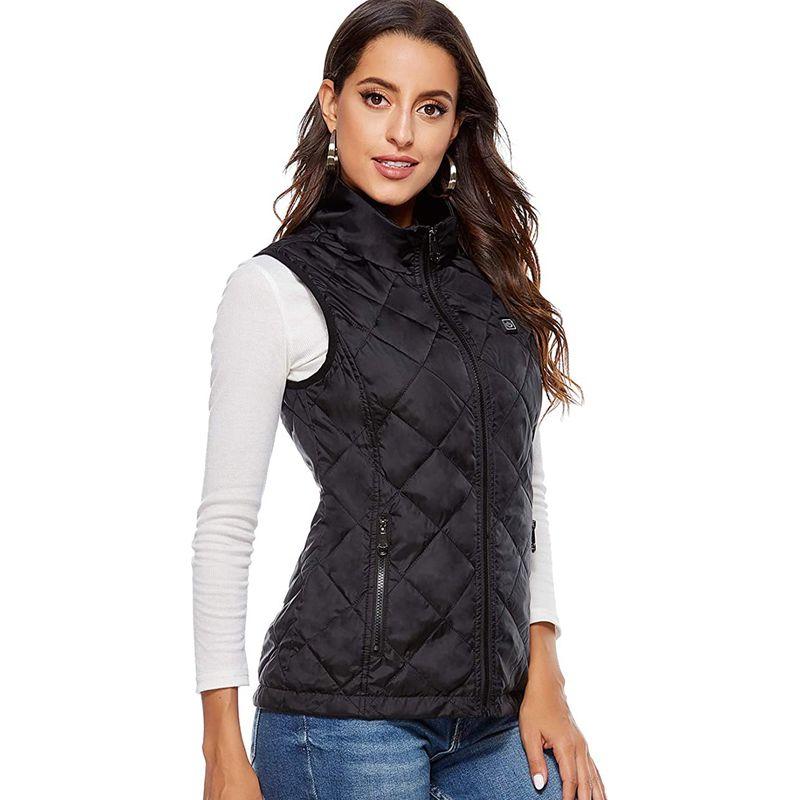 Ladies Heated Vest with Multi-Zone Heating – Slim Fit for Winter Layering 2