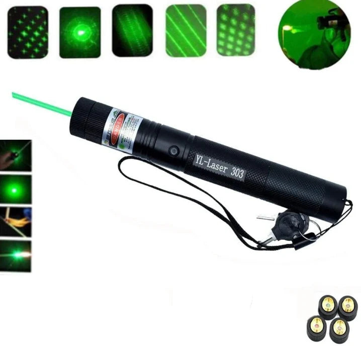 Laser Pointer with Green and Red Beams – Long and Short Distance Use for Presentations and Targeting 2
