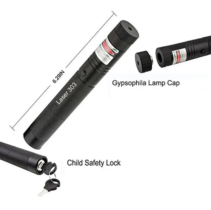 Laser Pointer with Green and Red Beams – Long and Short Distance Use for Presentations and Targeting 5