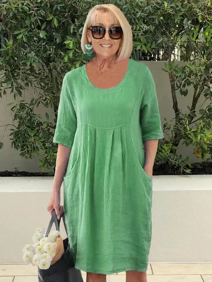 Loose Women's Dress with Pockets – Plus Size Summer Dresses for Everyday Comfort 5