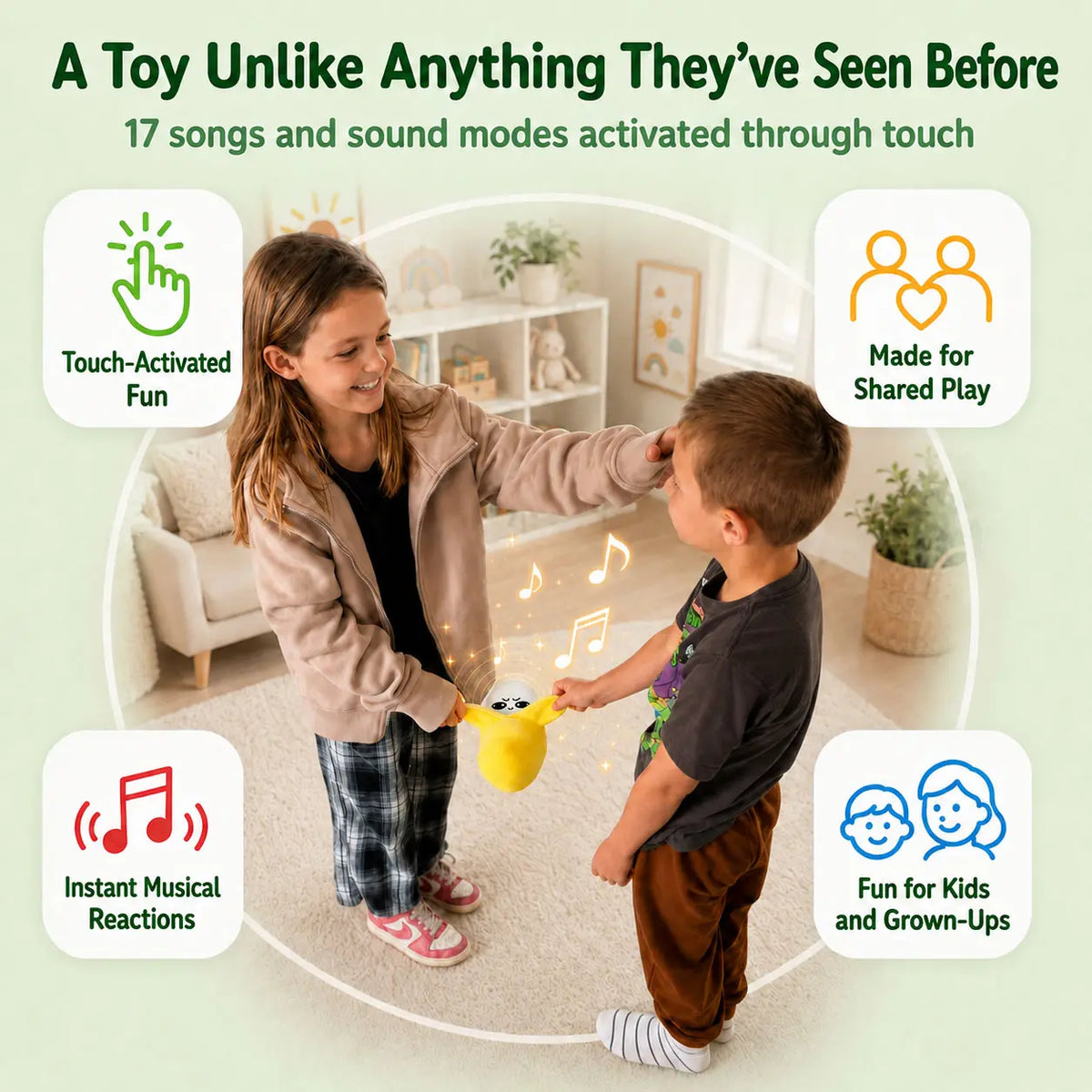 Musical Sensory Toy for Child Development – Interactive, Portable, Safe for Toddlers 4