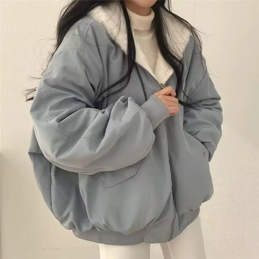 Oversized Zip Hoodie for Women – Reversible Design, Ideal for Cooler Weather 6