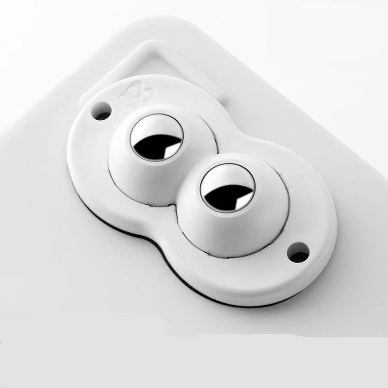 Self-Adhesive Furniture Casters Set of 4 – 360° Rotation for Easy Mobility and Floor Protection 4
