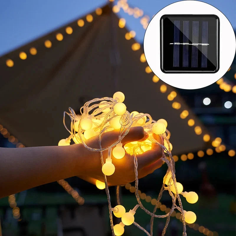 Solar Garden Lights - 20m Fairy Lights with Weatherproof Design and Multiple Modes for Outdoor Use 3