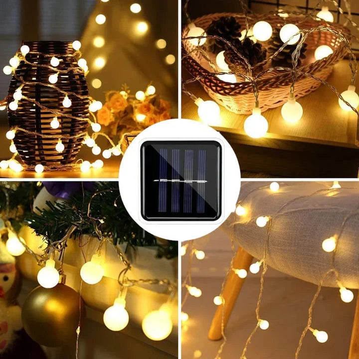 Solar Garden Lights - 20m Fairy Lights with Weatherproof Design and Multiple Modes for Outdoor Use 5
