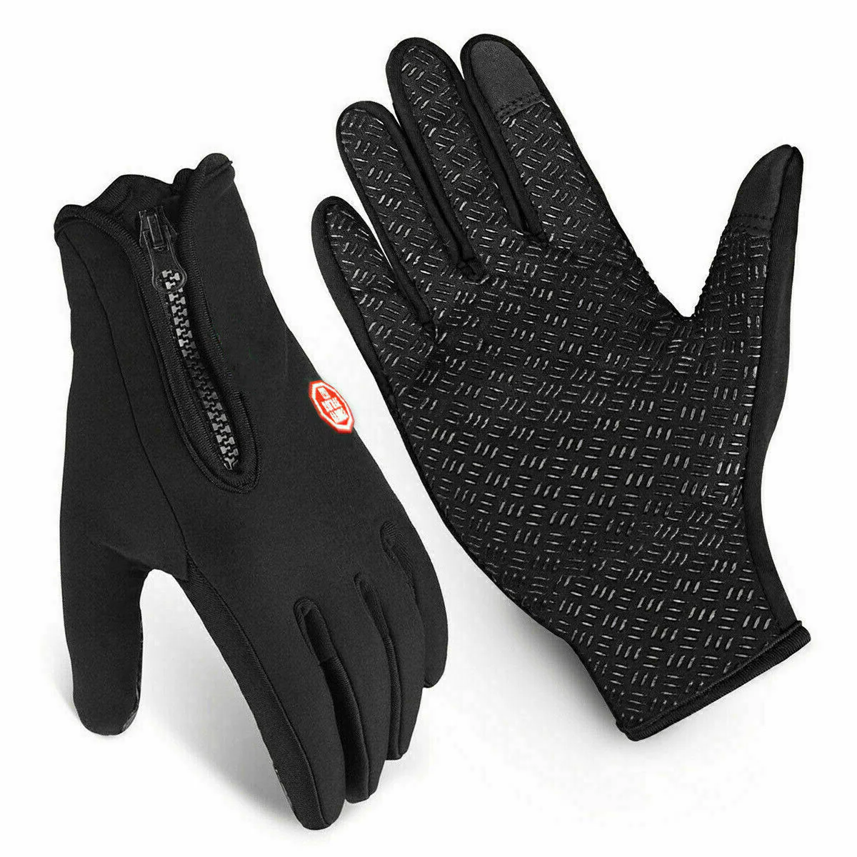Thermal Gloves for Winter Cycling and Skiing – Unisex, Warm Fleece Lining, Touchscreen Compatible 4