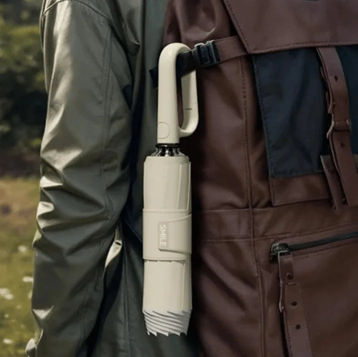 Travel Umbrella – Windproof Automatic Opening with Reflective Edge for City Use 5