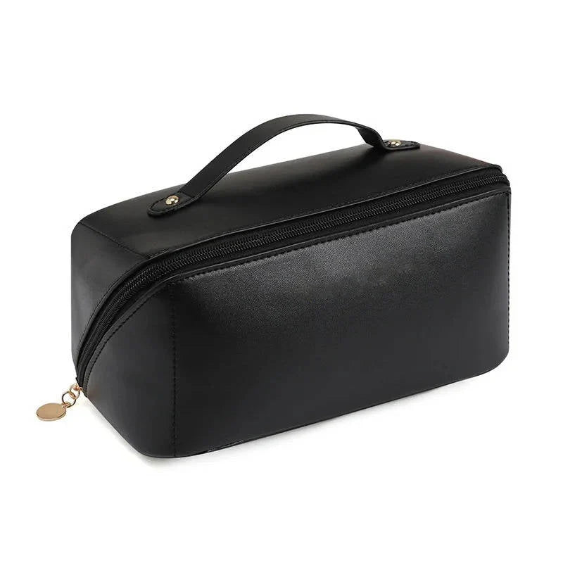 Waterproof Cosmetic Bag for Travel – Large Capacity with Mesh Pockets and Zipper Closure 9