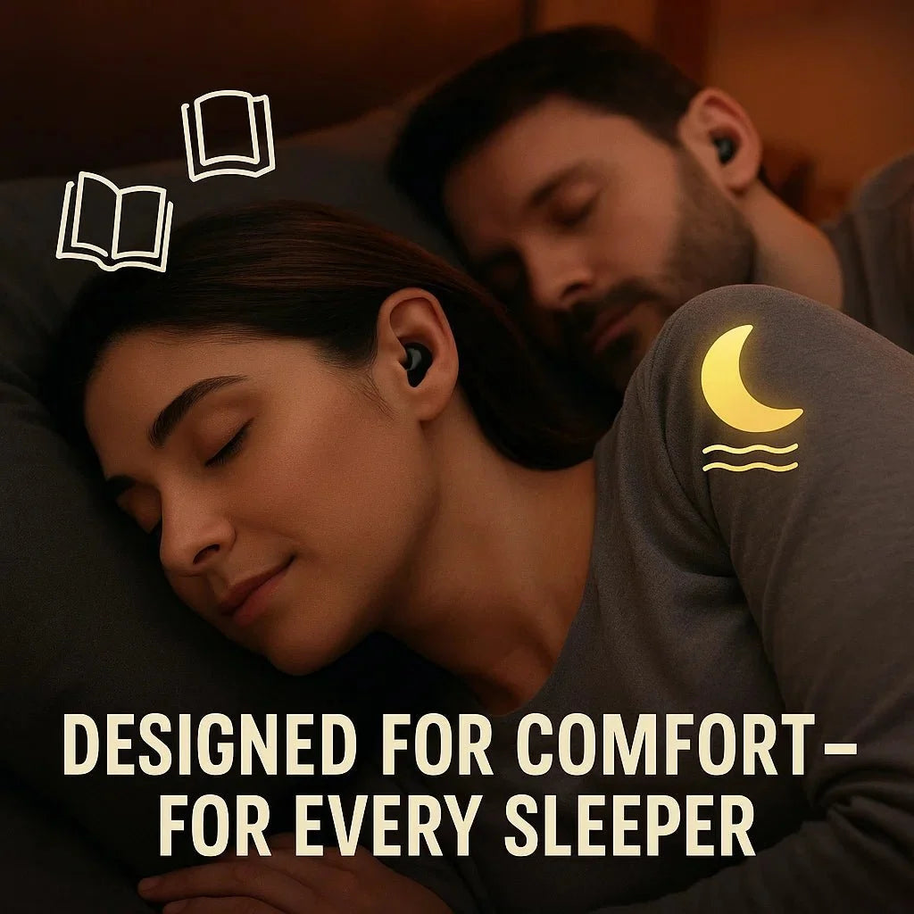 Wireless Noise Cancelling Earbuds for Sleeping – Lightweight, IPX5 Waterproof, Bluetooth 5.3 4