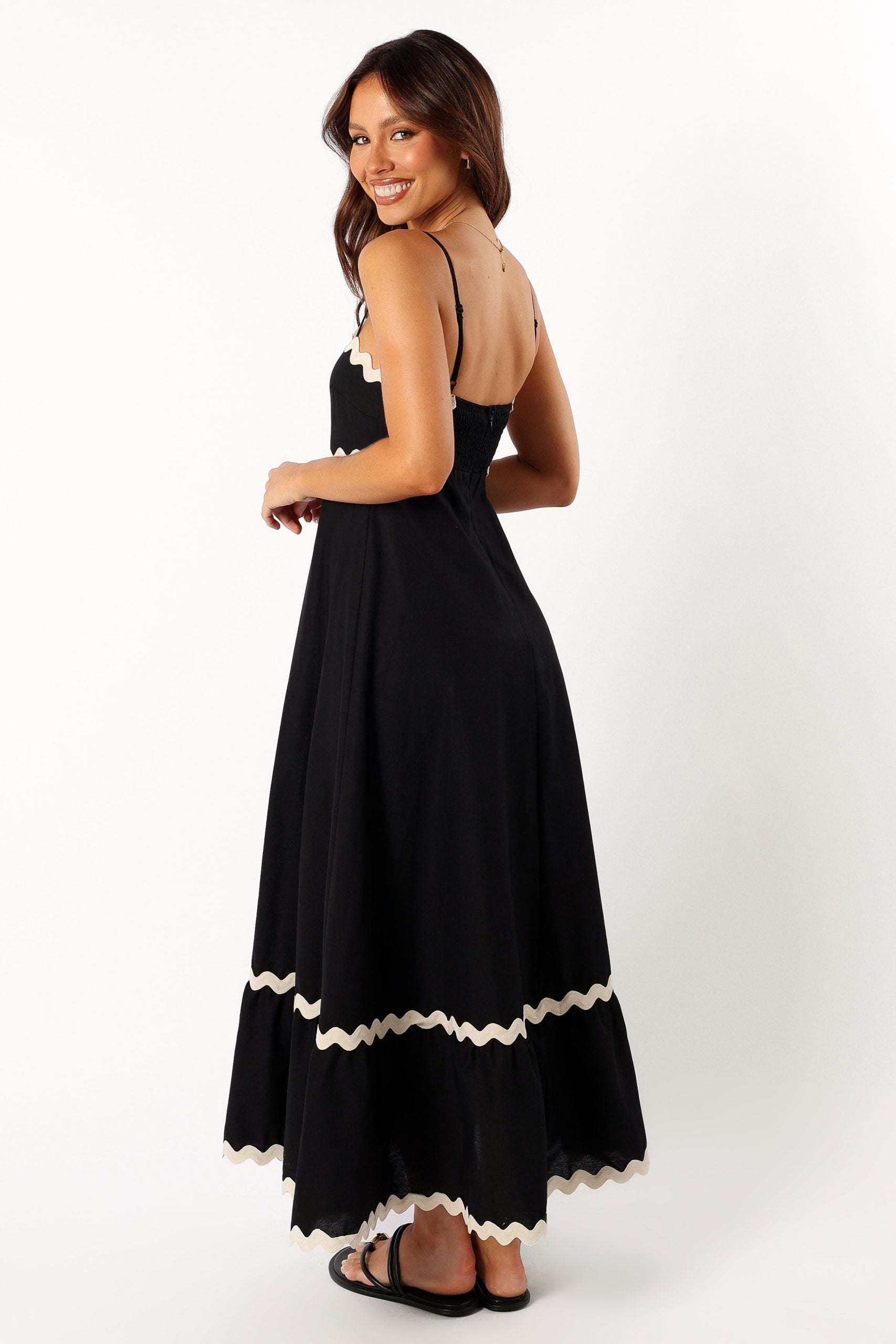 Women's Maxi Dress for Summer – Slim Straps and Flowing Silhouette 4