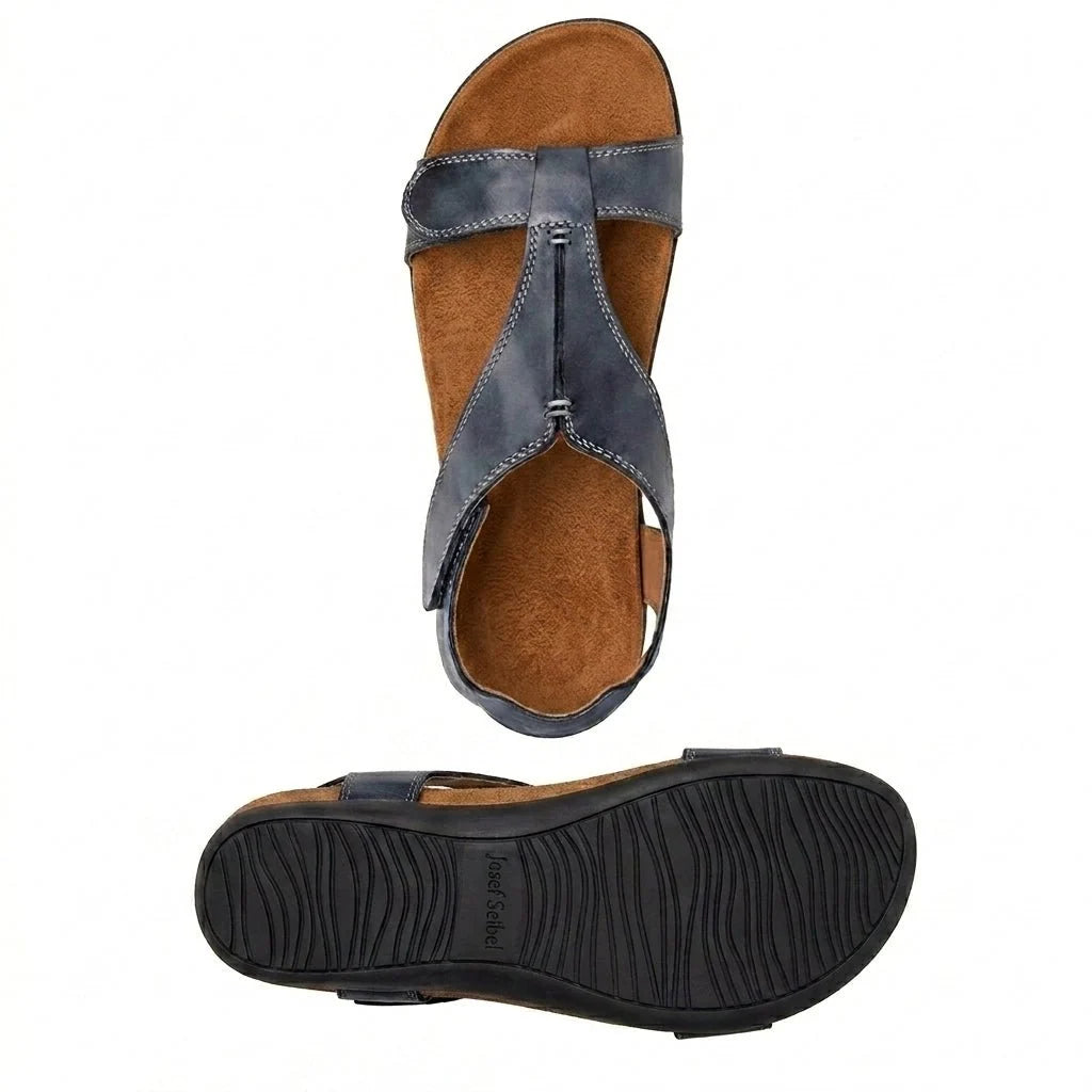 Women's Orthopedic Sandals – Adjustable Fasteners, Anatomical Insole for Summer Comfort 1