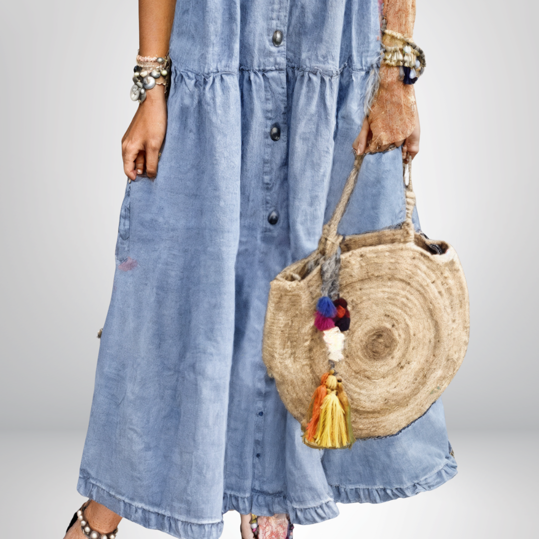 Women's Summer Dress – Soft Denim, Lightweight, Relaxed Fit for Casual Wear 3
