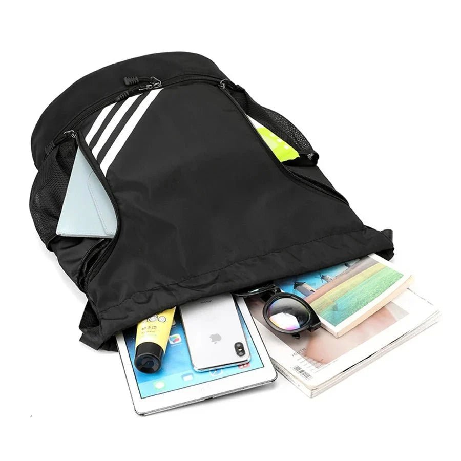 Basketball Backpack with Waterproof Ball Compartment – Wet/Dry Sections for Athletes - We are MFEO