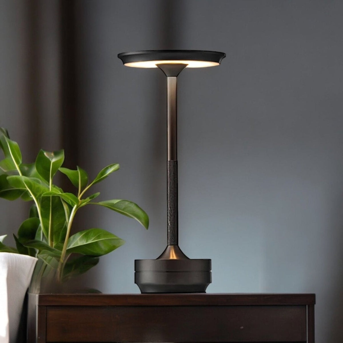Battery Operated Table Lamp – Cordless Design with Adjustable Brightness for Bedroom and Office - We are MFEO