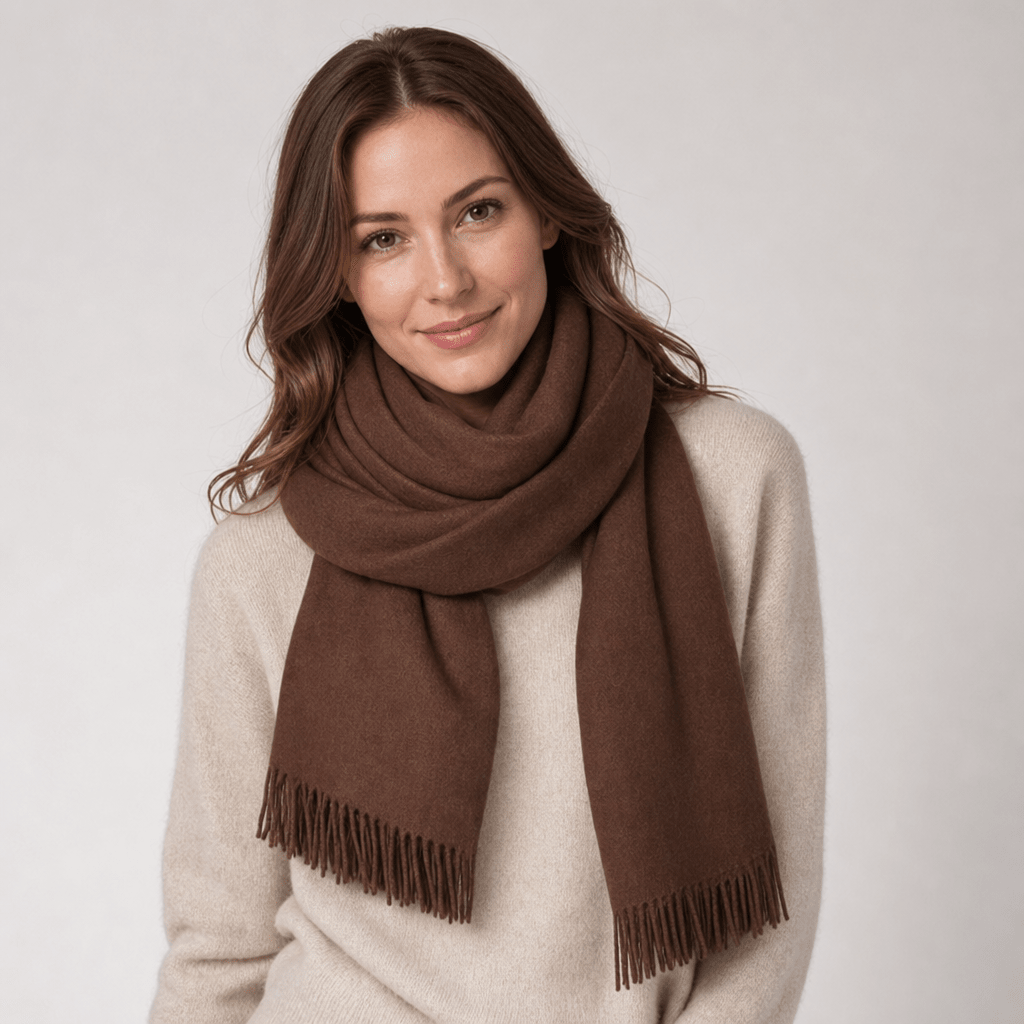 Cashmere Scarf for Women – Warm and Versatile Winter Accessory with Stylish Tassels - We are MFEO