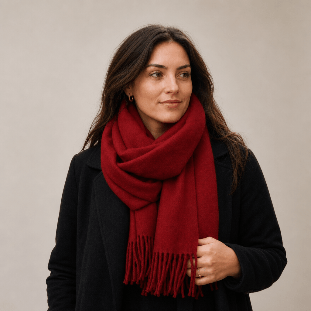Cashmere Scarf for Women – Warm and Versatile Winter Accessory with Stylish Tassels - We are MFEO