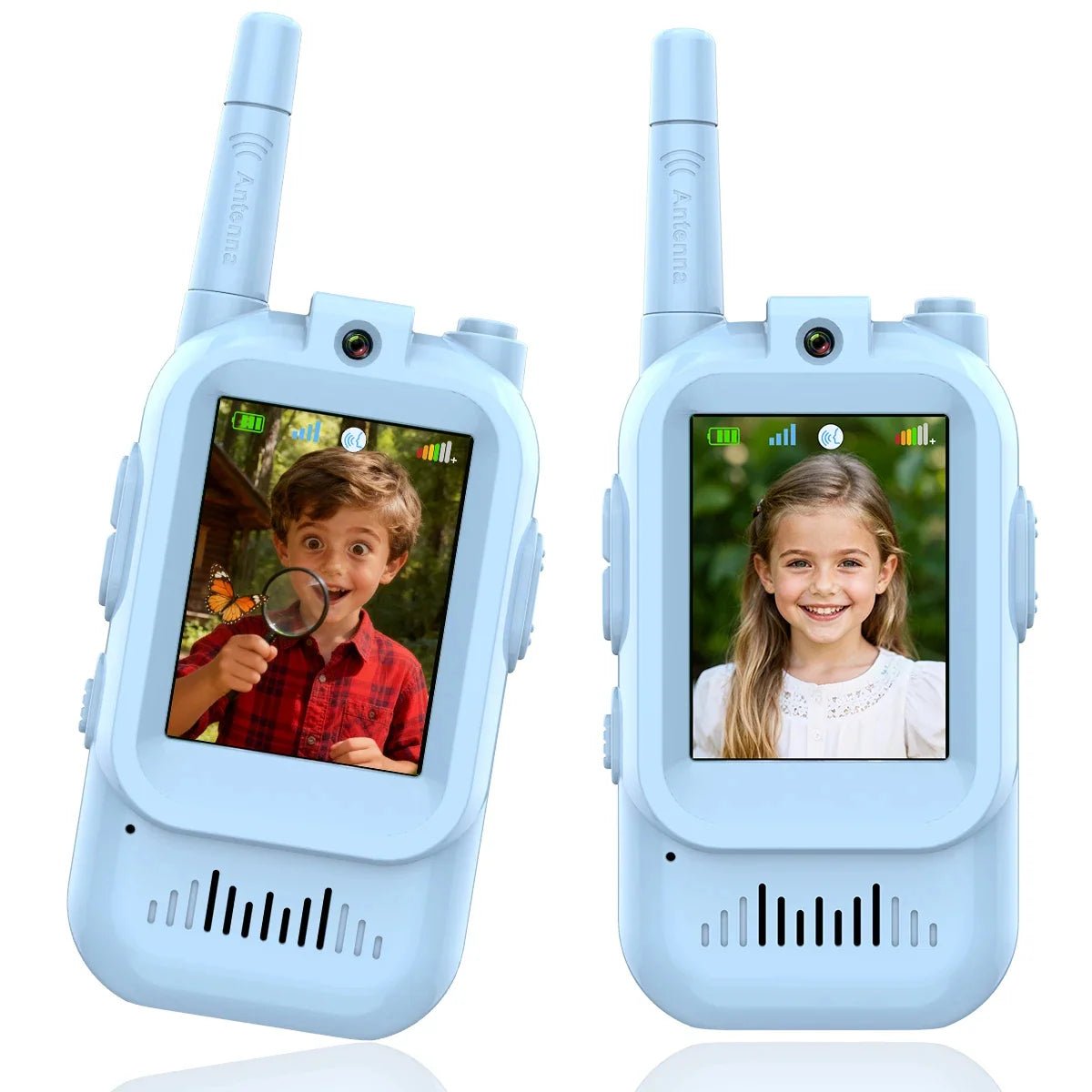 Children's Video Walkie Talkies – Long Range, Real-Time Communication for Indoor and Outdoor Play - We are MFEO