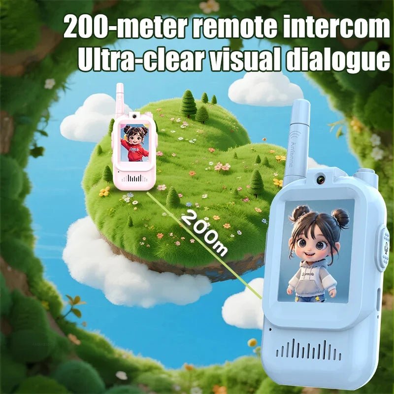 Children's Video Walkie Talkies – Long Range, Real-Time Communication for Indoor and Outdoor Play - We are MFEO