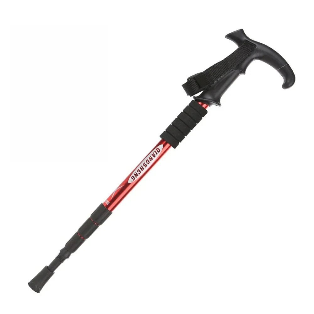 Collapsible Hiking Poles with Adjustable Length – Lightweight, Shock Absorption for Trekking - We are MFEO