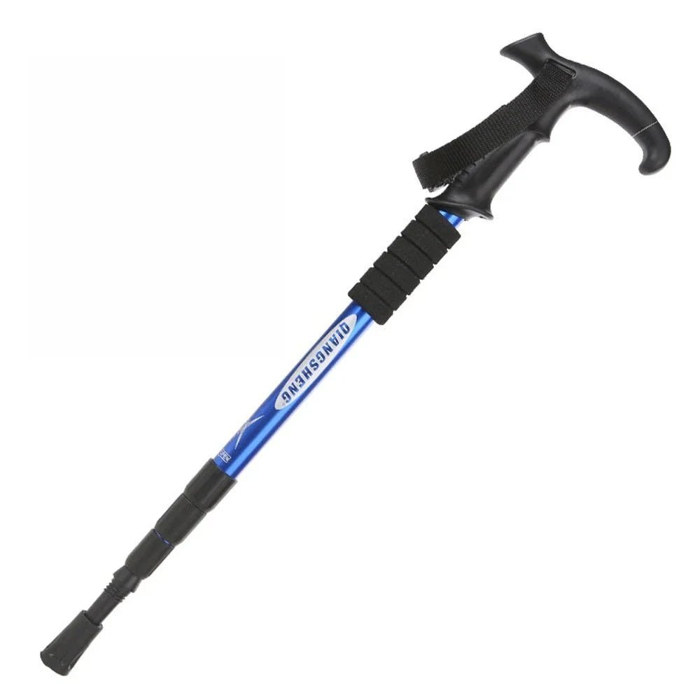 Collapsible Hiking Poles with Adjustable Length – Lightweight, Shock Absorption for Trekking - We are MFEO