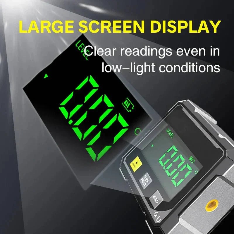 Digital Angle Finder with Laser – Accurate Measurement Tool for Woodworking and Metalworking - We are MFEO