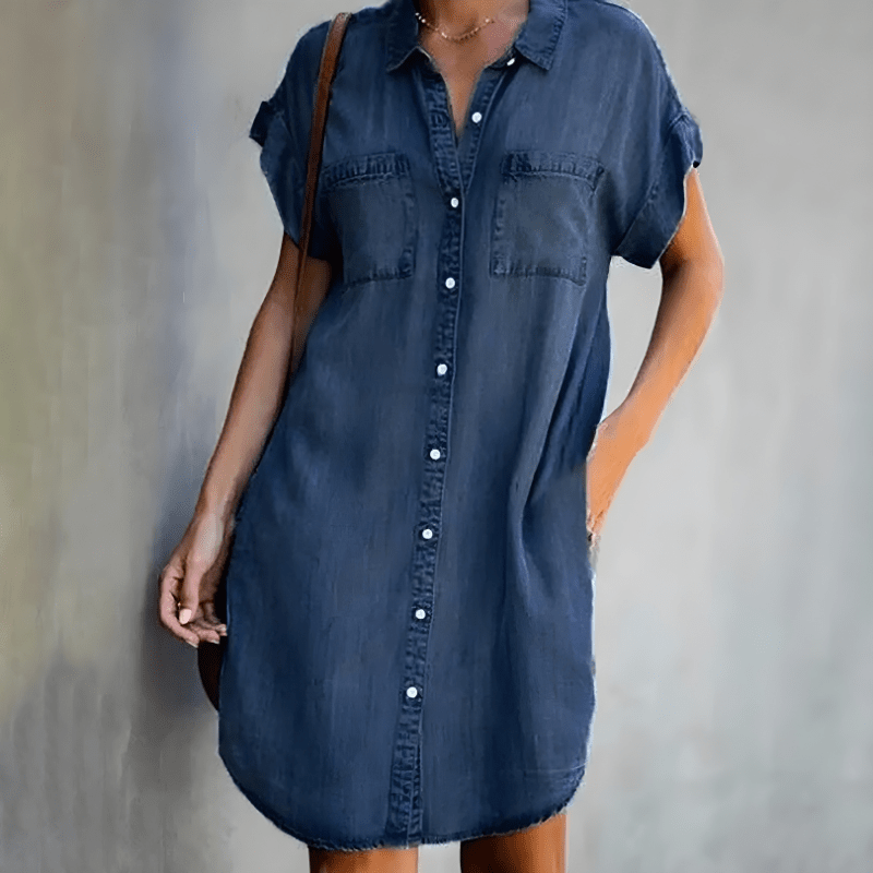 Dress with Draped Layers – Slimming Fit for Formal and Casual Occasions - We are MFEO
