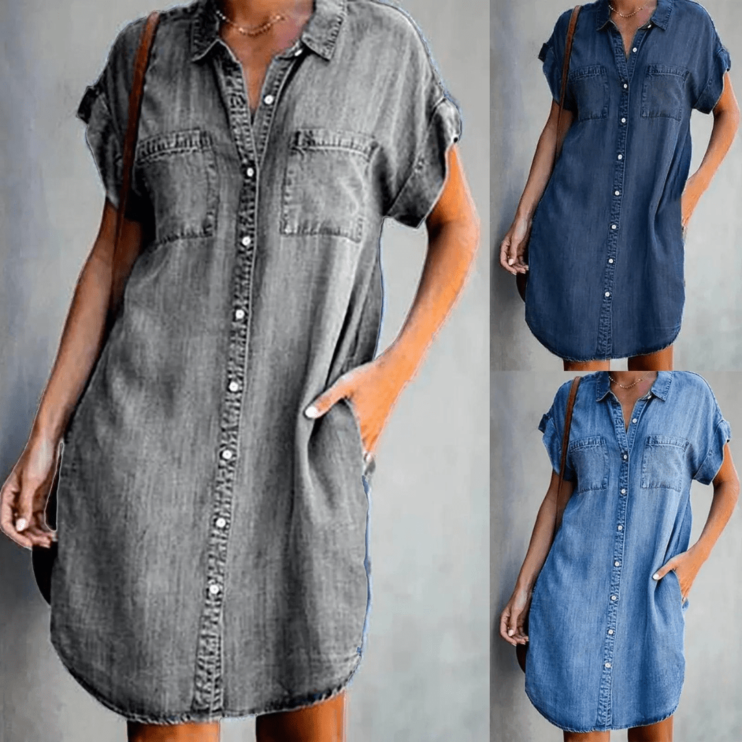 Dress with Draped Layers – Slimming Fit for Formal and Casual Occasions - We are MFEO