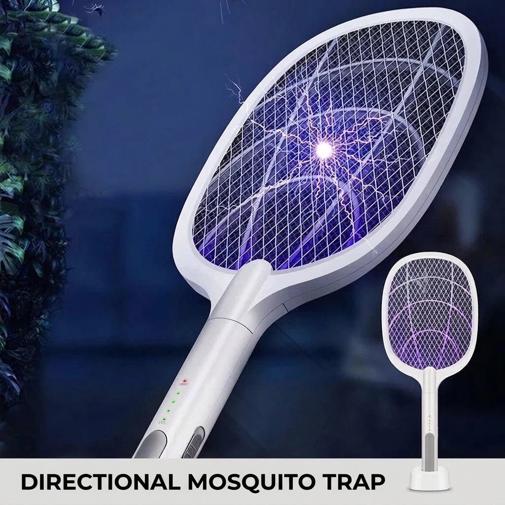 Electric Mosquito Swatter with UV Light – 3500V Insect Killer for Home Use - We are MFEO