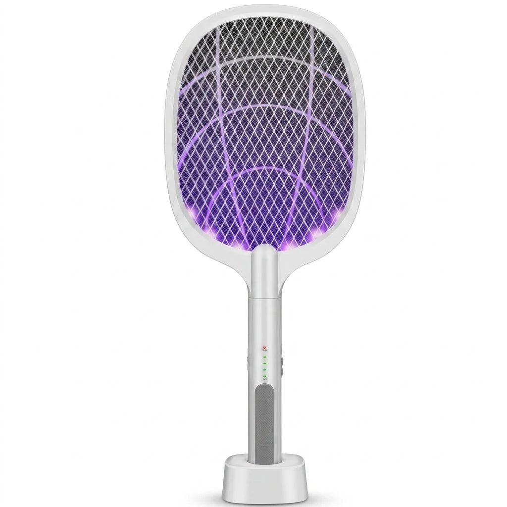 Electric Mosquito Swatter with UV Light – 3500V Insect Killer for Home Use - We are MFEO