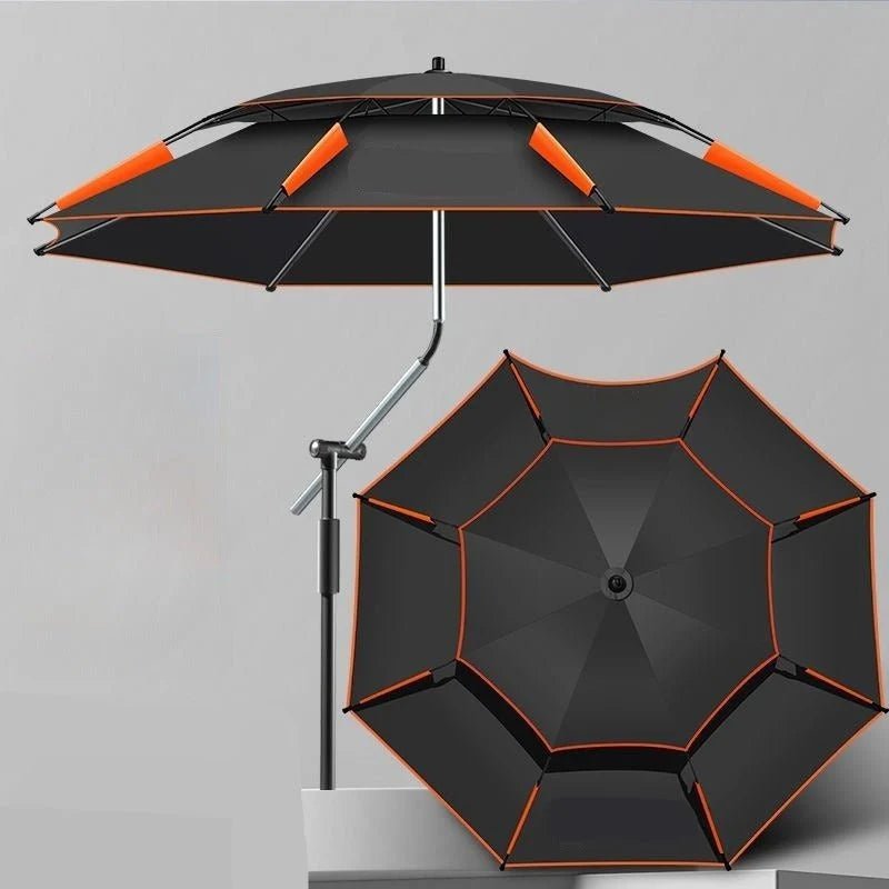 Fishing Umbrella with UPF 50+ Protection – Windproof, Waterproof, 360° Adjustable Canopy - We are MFEO
