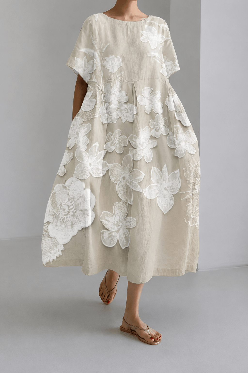 Floral Maxi Dress for Summer – All-Day Comfort (Plus Size Available) - We are MFEO