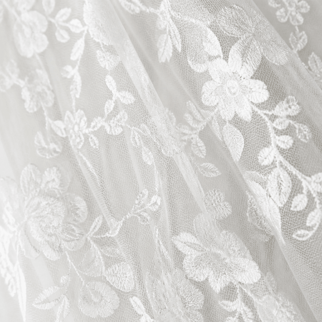 Floral Maxi Dress – Thigh Split and Open Back for Formal Weddings - We are MFEO