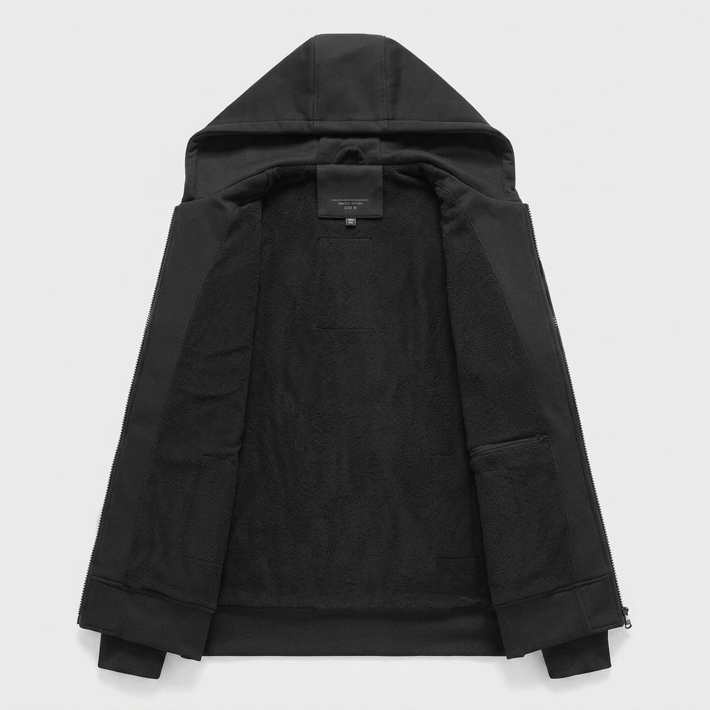 Heated Hoodie for Women – Zip-Up Sweatshirt with Kangaroo Pocket for Winter Warmth - We are MFEO