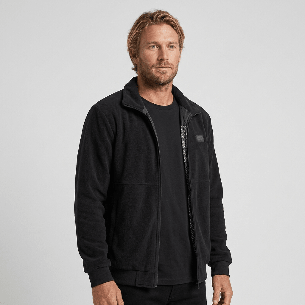 Heated Jacket for Men with Multi-Zone Heating – Full-Zip Design - We are MFEO