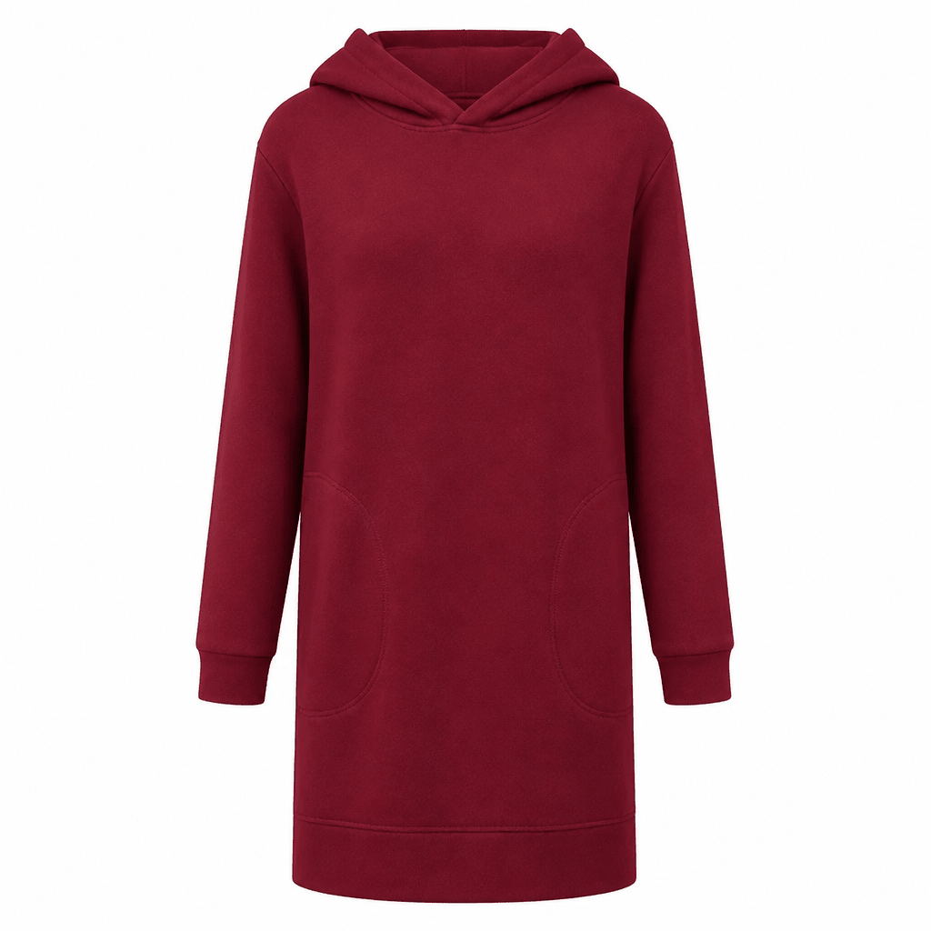 Hoodie Dress with Pockets – Relaxed Oversized Fit - We are MFEO