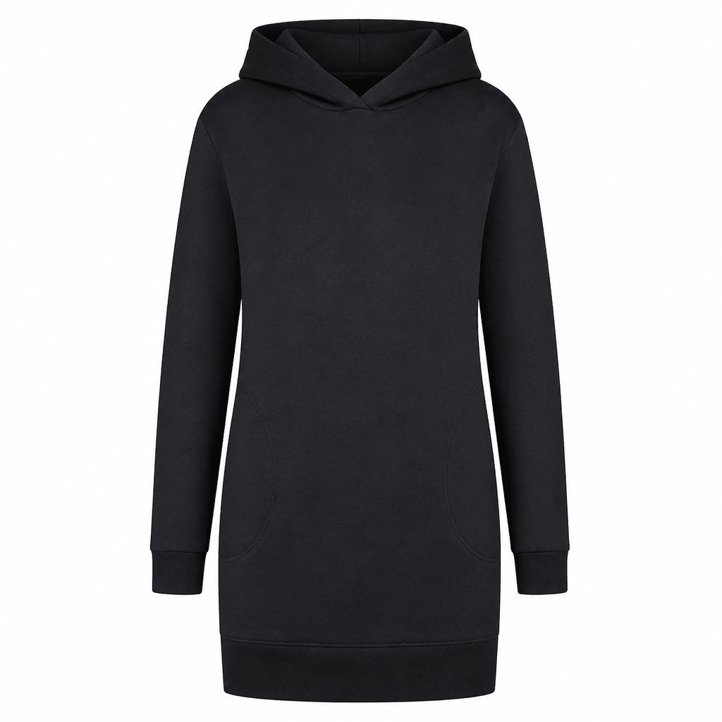 Hoodie Dress with Pockets – Relaxed Oversized Fit - We are MFEO