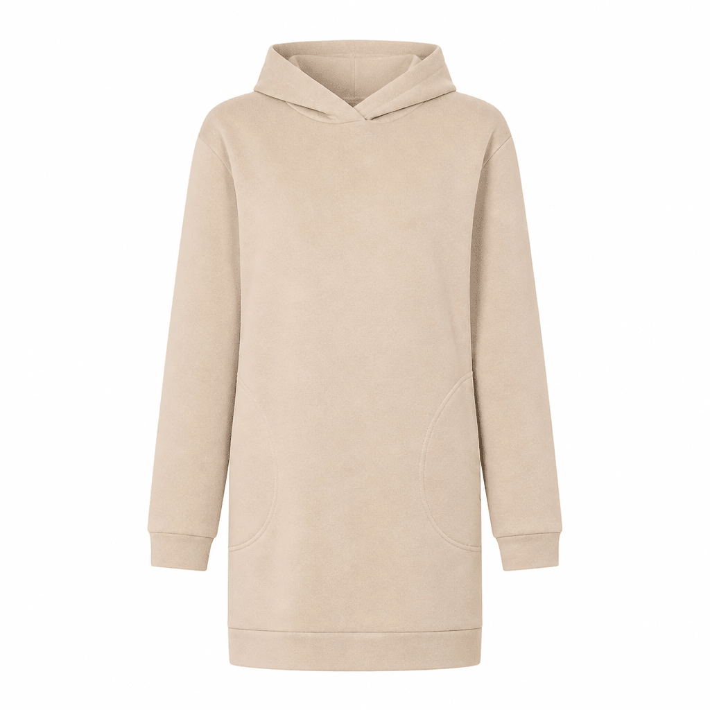 Hoodie Dress with Pockets – Relaxed Oversized Fit - We are MFEO