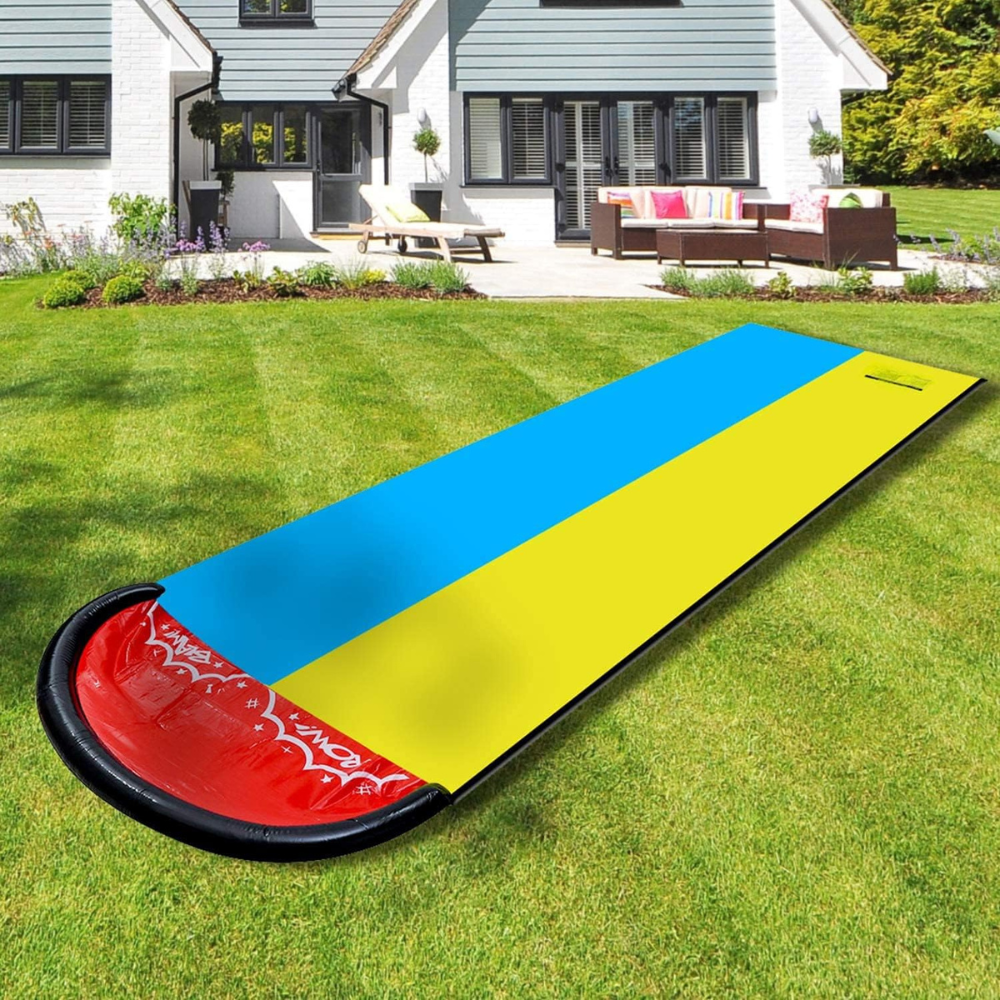 Inflatable Water Slide for Backyard Fun – Durable PVC, 480 x 140 cm, Slip and Slide for Kids - We are MFEO