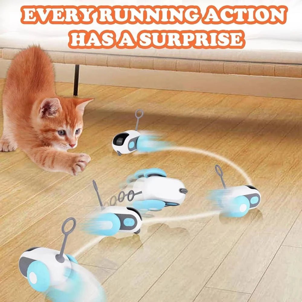 Interactive Cat Toy with Remote Control – Infrared Sensors and Self-Righting Tail for Indoor Play - We are MFEO