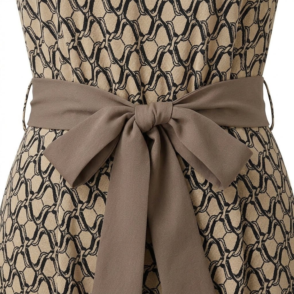 Jumpsuit with Tie Waist – Sleeveless Wide Leg V-Neck - We are MFEO